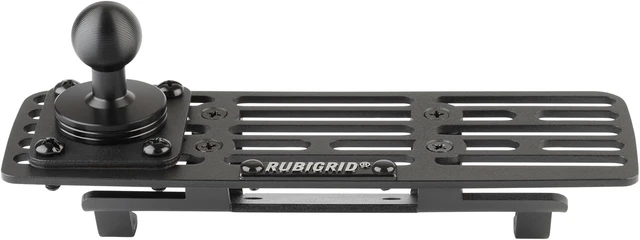 Alt view image 7 of 7 - Metal Dash Mount Cell Phone Holder Compatible with 2013-2018 RAM Truck & 2019+ RAM 1500 Classic (RubiGrid Spring-Loaded)