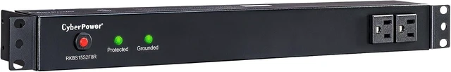 Alt view image 2 of 7 - RKBS15S2F8R Rackbar Surge Protector