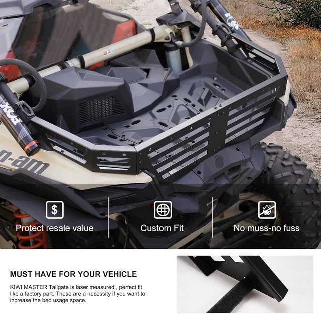 Alt view image 2 of 7 - Tailgate Bed Enclosure for 2017-2026 Can-Am Maverick X3/ Max