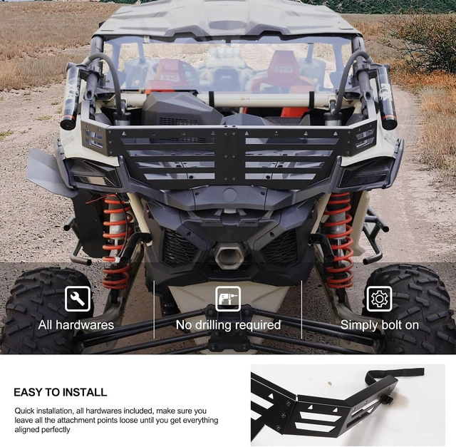 Alt view image 7 of 7 - Tailgate Bed Enclosure for 2017-2026 Can-Am Maverick X3/ Max