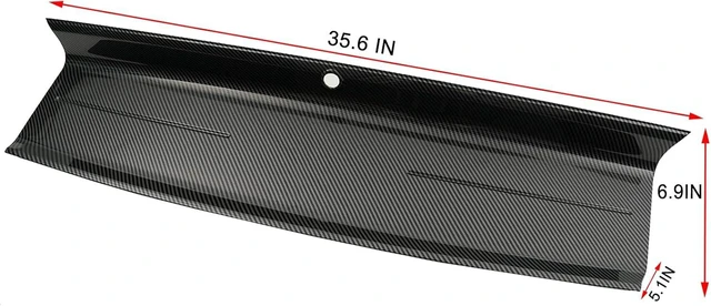 Alt view image 2 of 6 - Rear Decklid Panel Trim for Ford Mustang Accessories 2015-2022