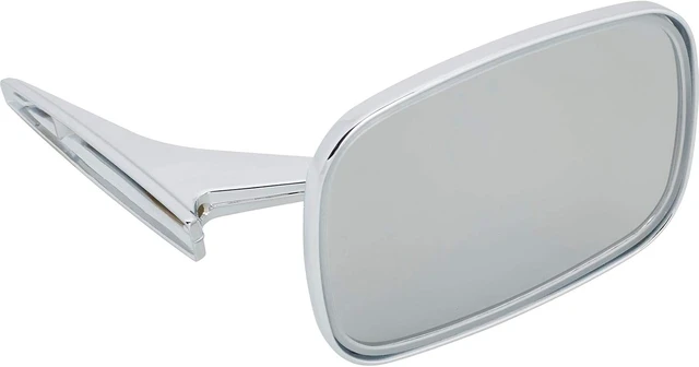 Alt view image 4 of 5 - 1968-1969 Chevelle Chrome Door Mirror Set, Includes Left and Right Mirrors, Mounting Screws, Brackets, and Gaskets, Fits 68-69 Camaro, 69-72 Nova