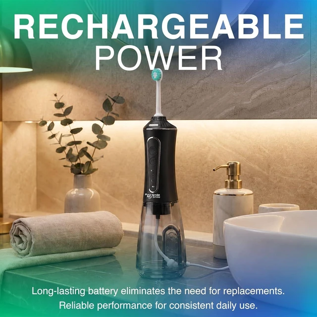 Alt view image 5 of 7 - Professional Water Flosser - Advanced Dental Care for a Healthier Mouth, Gum, and Teeth - IPX7 Waterproof Oral Irrigator