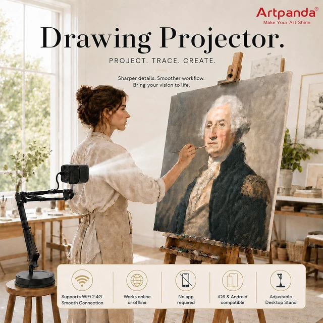 Alt view image 2 of 7 - Art Projector for Tracing and Drawing