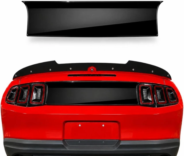 Main image of JSD Decklid Panel Compatible with Ford Mustang 2010-2014 (Gloss Black)