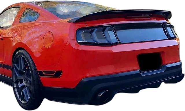 Alt view image 5 of 5 - JSD Decklid Panel Compatible with Ford Mustang 2010-2014 (Gloss Black)
