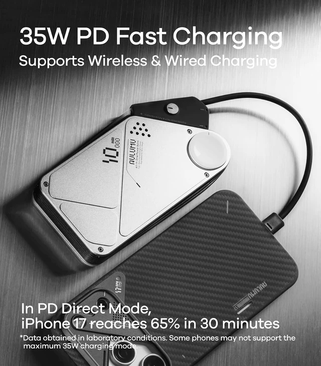 Alt view image 4 of 7 - M10 Magnetic Power Bank
