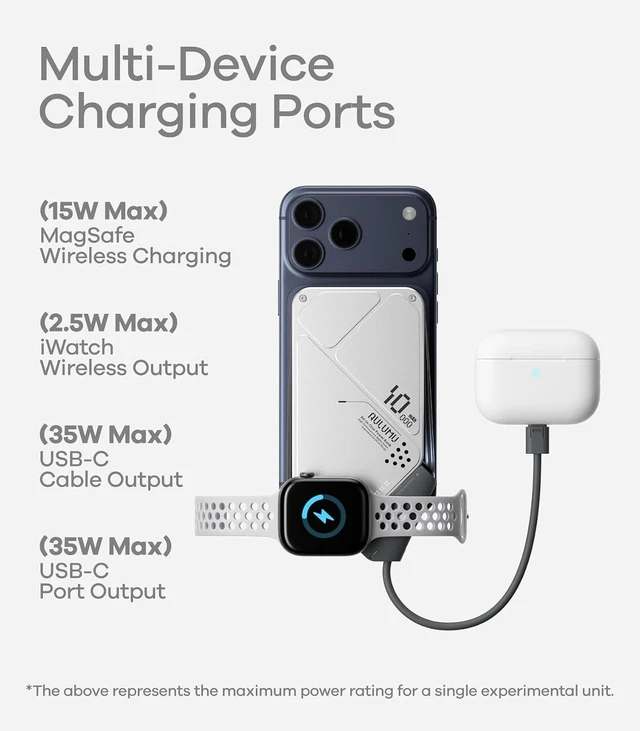 Alt view image 6 of 7 - M10 Magnetic Power Bank