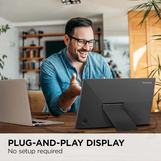 Alt view image 3 of 7 - VA1653 16 Inch 1080p Portable Monitor, FHD IPS External Screen