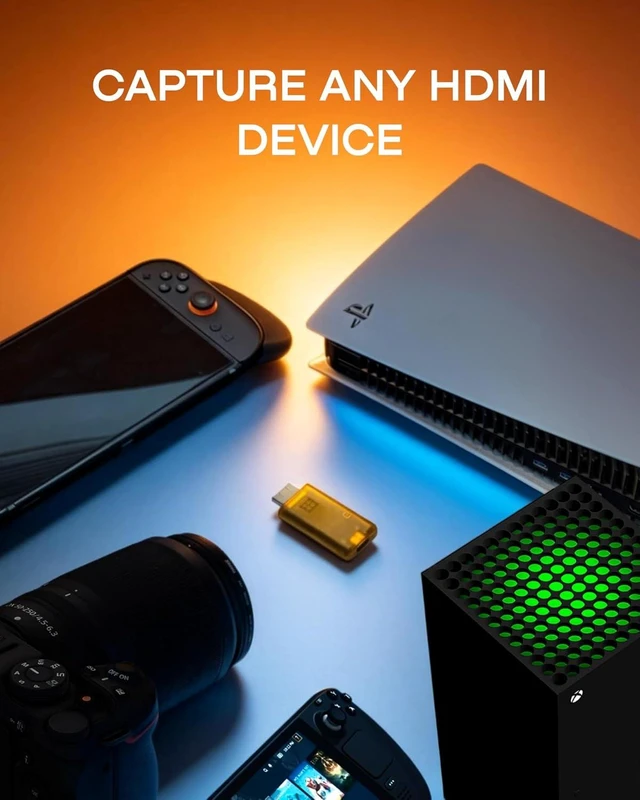 Alt view image 2 of 7 - ShadowCast 3 Pro 4K60 Capture Card HDMI Passthrough USB-C