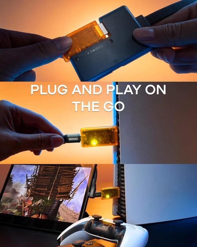 Alt view image 3 of 7 - ShadowCast 3 Pro 4K60 Capture Card HDMI Passthrough USB-C