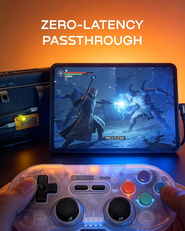 Alt view image 4 of 7 - ShadowCast 3 Pro 4K60 Capture Card HDMI Passthrough USB-C