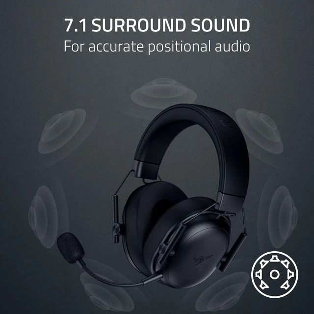 Alt view image 7 of 7 - BlackShark V3 X HyperSpeed Wireless PC Gaming Headset, Black