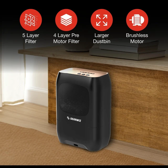 Alt view image 2 of 7 - Touchless Automatic Electric Vacuum Dustpan with Nozzle Attachment Hands-Free, Multi-Mode Floor Cleaner for Professional Use