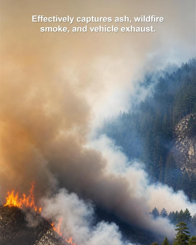 Alt view image 4 of 7 - Air Purifier for Home Large Room, Matter, Up to 3620 ft², Air Purifier for Wildfire Smoke, Pets, Odors, 20dB, Washable Pre-filter, Pet Mode, RGB Light, Work with Alexa, HomeKit, Google Home