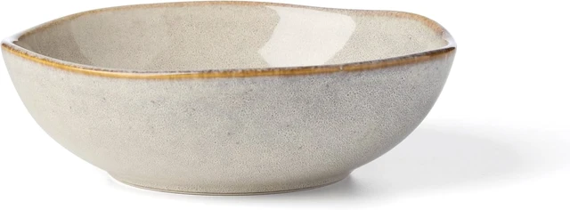 Alt view image 5 of 7 - Organic Shades Oatmeal Stoneware 18-Piece Dinnerware Set for 6