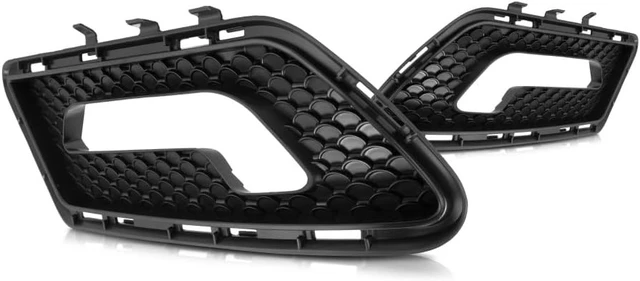 Alt view image 4 of 7 - For Mercedes-Benz E350/E550 Fog Light Trim 2010 11 12 2013 Driver and Passenger Side Pair/Set