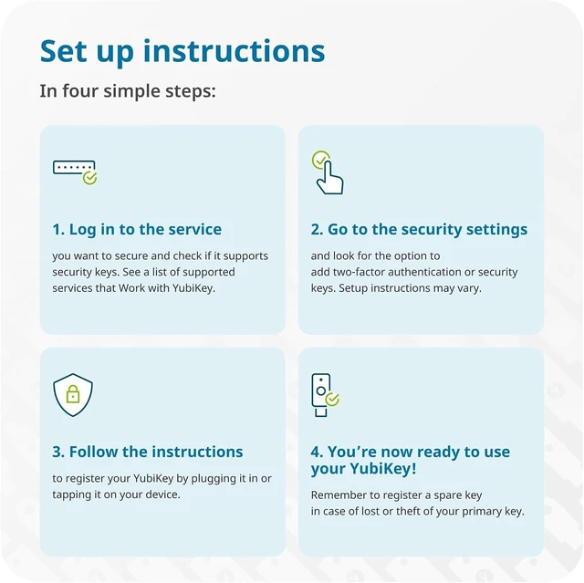 Alt view image 7 of 7 - - YubiKey Bio C (FIDO Edition) - Basic Compatibility - Multi-Factor authentication (MFA) Security Key and passkey, Connect via USB-C, Biometric, FIDO Certified - Protect Your Online Accounts