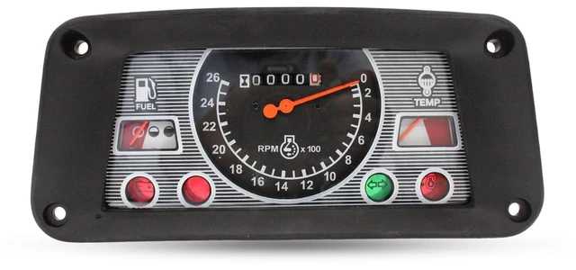 Main image of C5NN10849L Cluster Assembly Gauge Fits Ford Tractor 5000 2000 3000 3400 4000 4500 7000 EHPN10849A C7NN10849C Clockwise