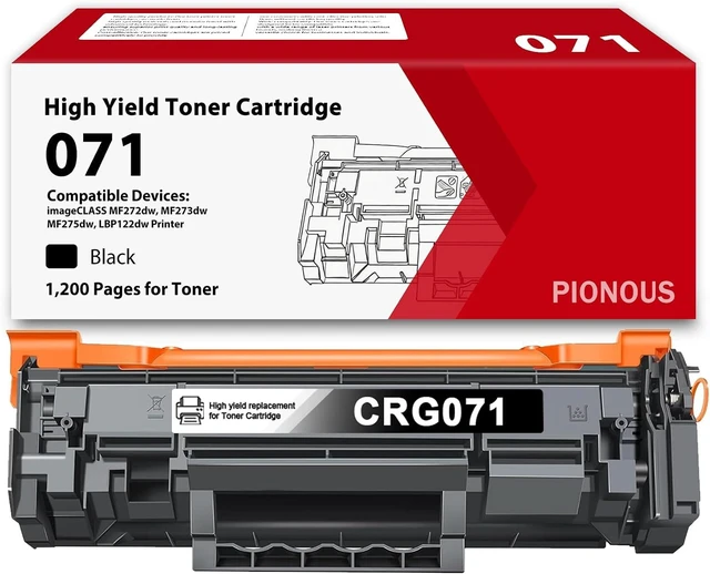 Main image of 071 Black Toner Cartridge Replacement for Canon 071H CRG-071
