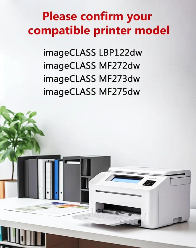 Alt view image 2 of 6 - 071 Black Toner Cartridge Replacement for Canon 071H CRG-071
