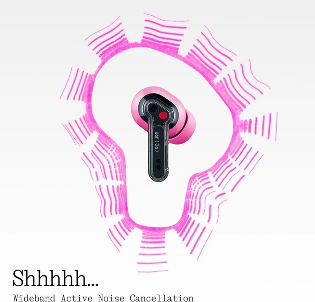 Alt view image 4 of 7 - Ear (3a) Noise Cancelling Earbuds, 45dB Hybrid ANC, 12mm Driver with Hi-Res Audio and Bigger Bass, 6 Mics for Clear Calls & Recording, Dual Connect Bluetooth Earphones for Sport, Travel, Work