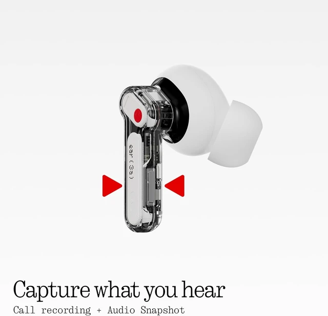 Alt view image 6 of 7 - Ear (3a) Noise Cancelling Earbuds, 45dB Hybrid ANC, 12mm Driver with Hi-Res Audio and Bigger Bass, 6 Mics for Clear Calls & Recording, Dual Connect Bluetooth Earphones for Sport, Travel, Work