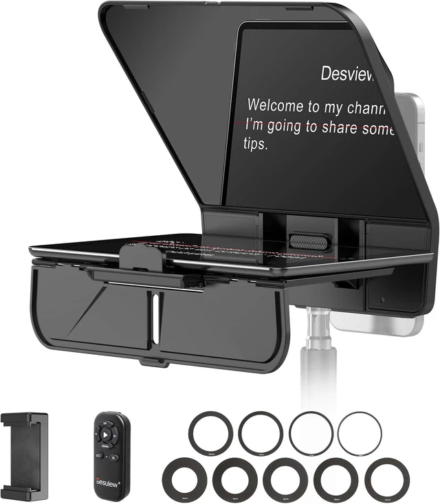 Main image of T5 Teleprompter for Smartphone & Tablet, Video Recording