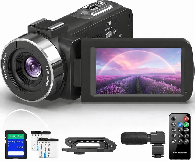 Main image of 4K HD 80MP Camcorder Video Camera Vlogging Camera for YouTube