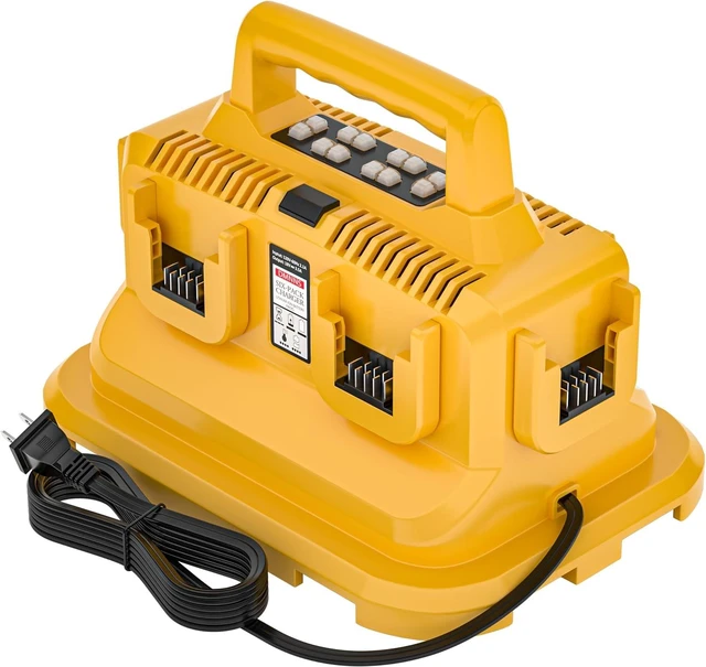 Main image of Upgraded 6-Ports Rapid Battery Charger Station for Dewalt 20V/60V Charger