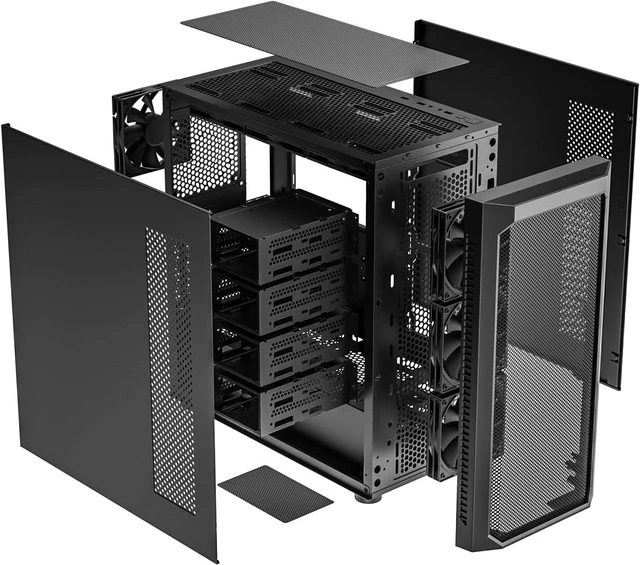 Alt view image 7 of 7 - Classico Max Storage Master E-ATX Computer Case