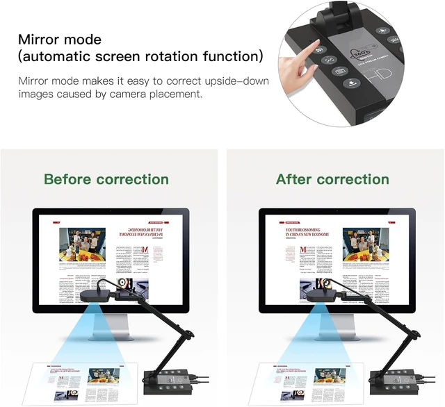 Alt view image 5 of 7 - 4K 15MP Webcam with Zoom,Autofocus,and Foldable Design