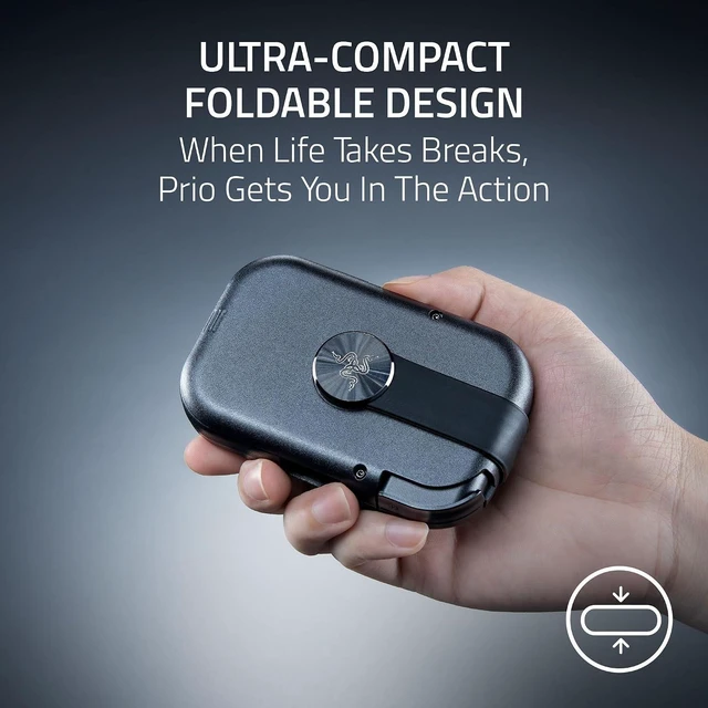 Alt view image 2 of 7 - Prio Foldable USB-C Mobile Gaming Controller for Android & iPhone