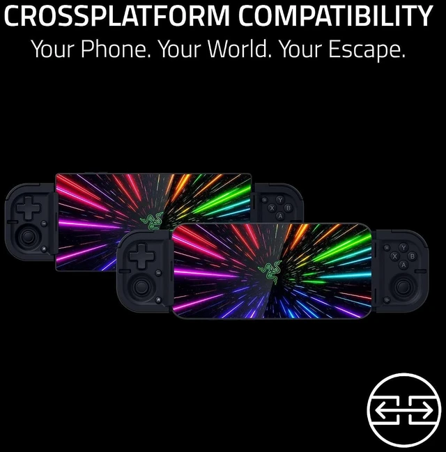 Alt view image 4 of 7 - Prio Foldable USB-C Mobile Gaming Controller for Android & iPhone