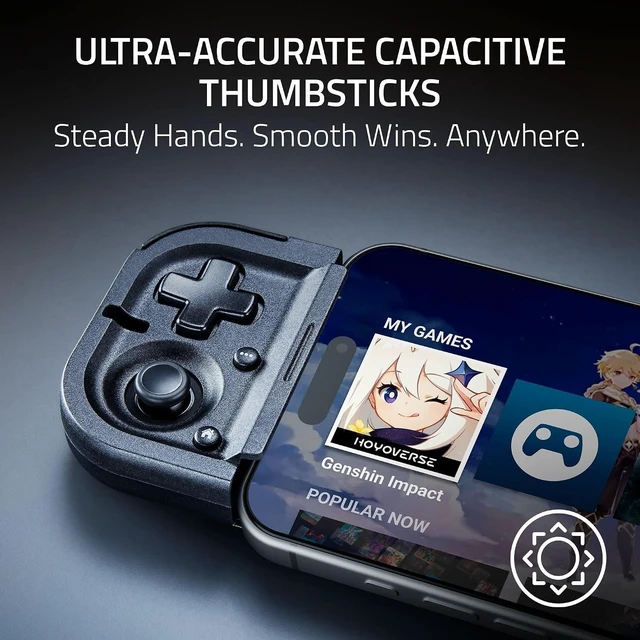 Alt view image 7 of 7 - Prio Foldable USB-C Mobile Gaming Controller for Android & iPhone