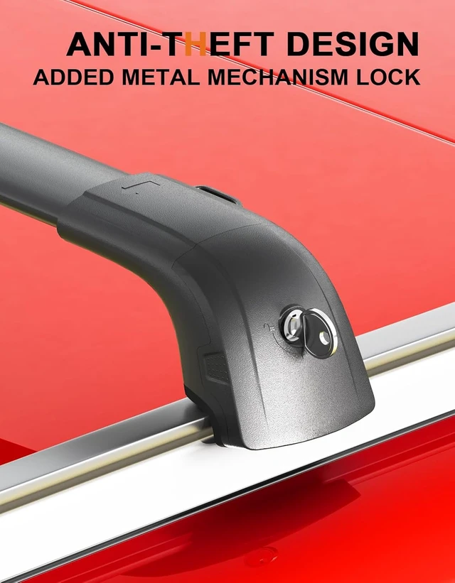 Alt view image 4 of 7 - Roof Rack Cross Bars for 2018-2023 Hyundai Kona & Kona N & Kona Electric