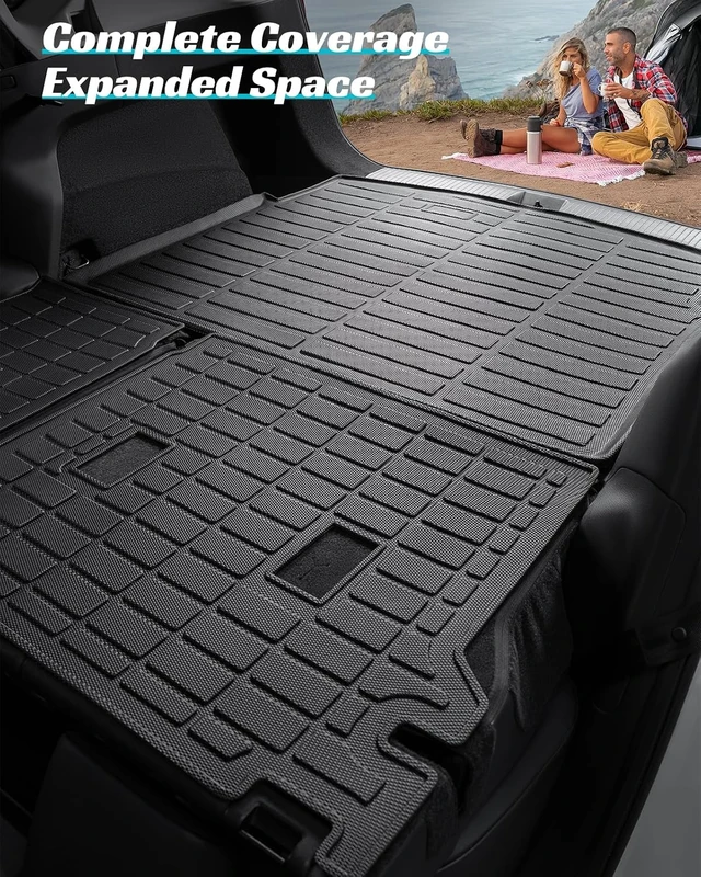 Alt view image 3 of 7 - Floor Mats for Nissan Rogue 2021-2025 2026 Accessories