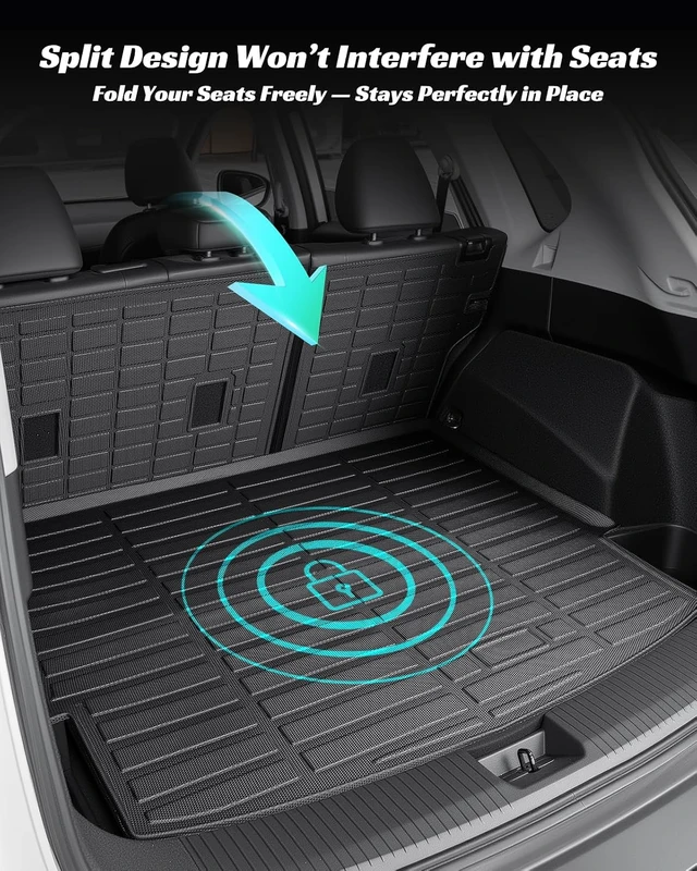 Alt view image 5 of 7 - Floor Mats for Nissan Rogue 2021-2025 2026 Accessories