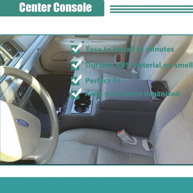 Alt view image 6 of 6 - 31515 Denim Black Deluxe Locking Center Console for Jeep CJ-5 1976-1983, CJ-7 1976-1986, Wrangler YJ 1987-1995