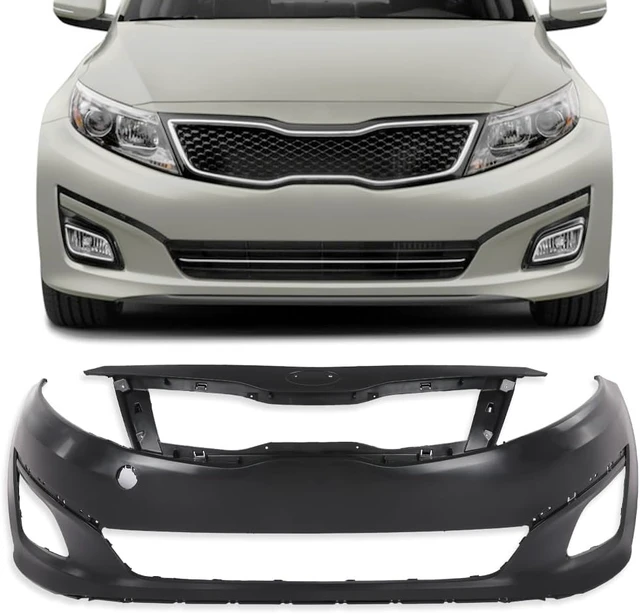 Alt view image 3 of 7 - Front Bumper Cover Fascia Fit Kia Optima 2014-2015