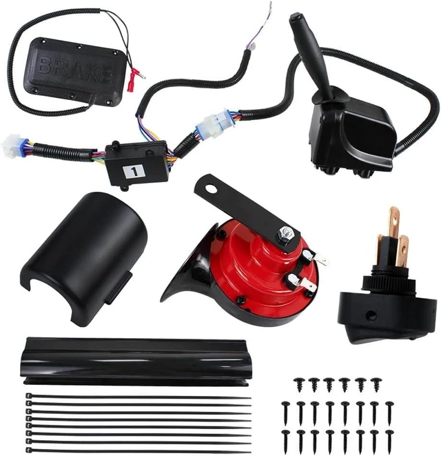 Alt view image 2 of 7 - LED Headlight Tail Light Kit Compatible with EZGO TXT Carts 1996-2013 12V