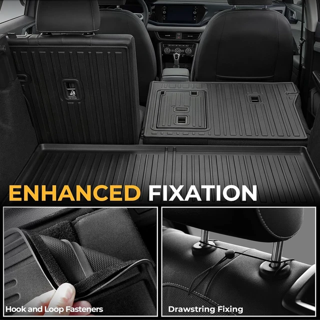 Alt view image 4 of 7 - Floor Mats for 2022-2026 Volkswagen Taos AWD Accessories