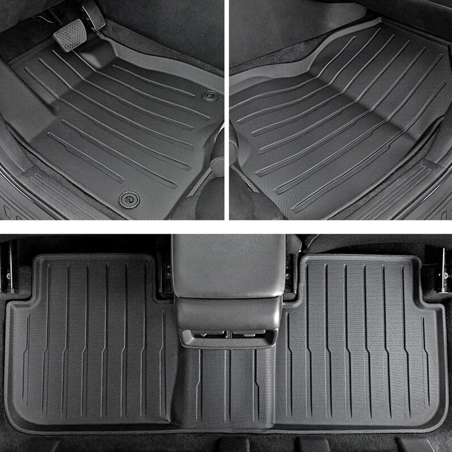 Alt view image 2 of 7 - Floor Mats for Honda CRV 2023-2027 Hybrid & Gas, with Cargo Mat