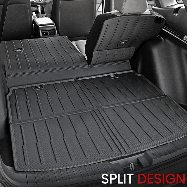 Alt view image 5 of 7 - Floor Mats for Honda CRV 2023-2027 Hybrid & Gas, with Cargo Mat