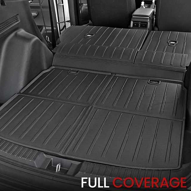 Alt view image 7 of 7 - Floor Mats for Honda CRV 2023-2027 Hybrid & Gas, with Cargo Mat