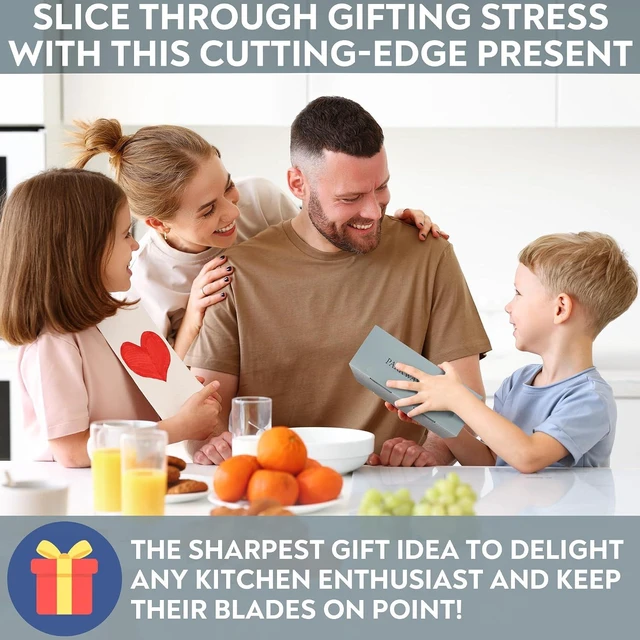 Alt view image 7 of 7 - Rolling Knife Sharpener, Kitchen Knife Sharpener with Adjustable Angle