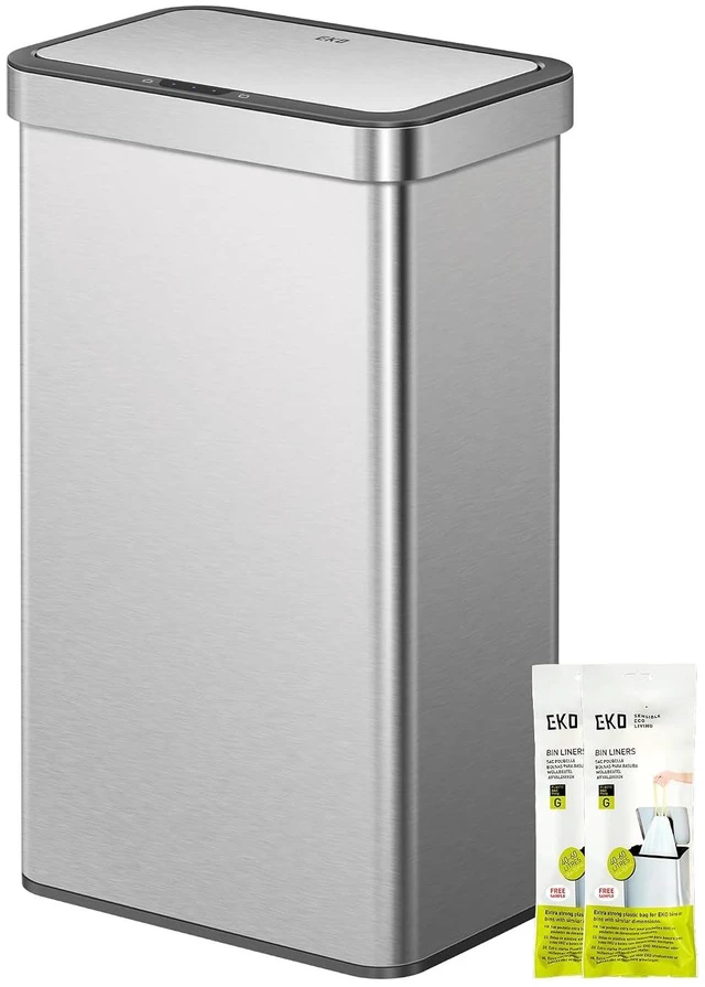 Main image of 21 Gallon Touchless Motion Sensor Kitchen Trash Can, Stainless Steel