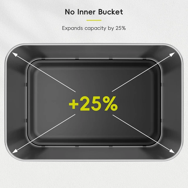 Alt view image 5 of 7 - 21 Gallon Touchless Motion Sensor Kitchen Trash Can, Stainless Steel