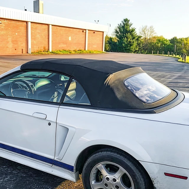 Alt view image 3 of 7 - Convertible Soft Top Replacement Compatible With 1994-2004 Ford Mustang