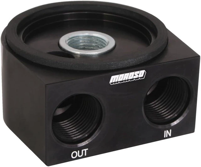 Main image of 23693 3/4"-16 Thread Universal Oil Cooler Sandwich Adapter